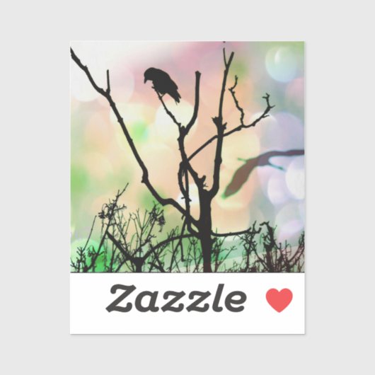 De eenzame rij sticker (Vel)