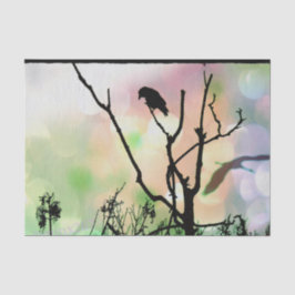 De eenzame rij tissuepapier