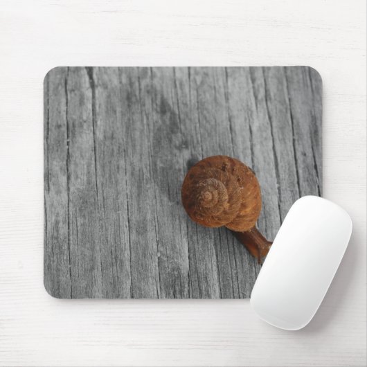 De eenzame slak Mousepad Muismat (Met muis)