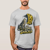 De Eenzame Snackende Grappige Huilende Vos Maan Gr T-shirt (Voorkant)