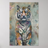 De eenzame tijger poster (Voorkant)