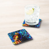 De eenzame vogel 2 bier onderzetter (Rechterzijde)