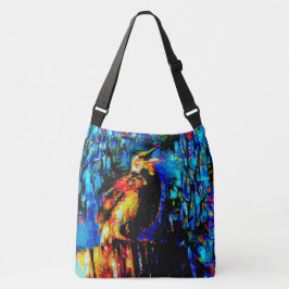 De eenzame vogel 2 crossbody tas