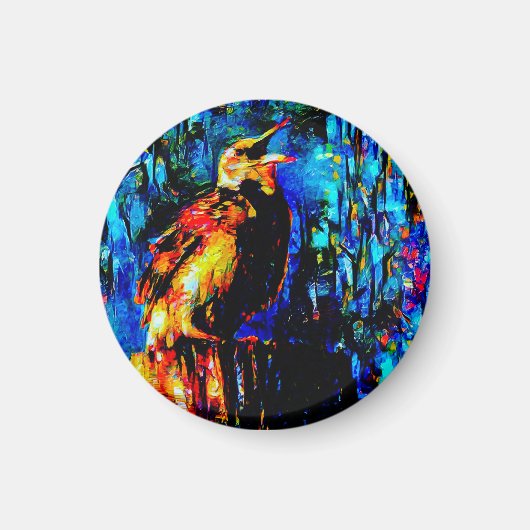 De eenzame vogel 2 magneet (Voorkant)