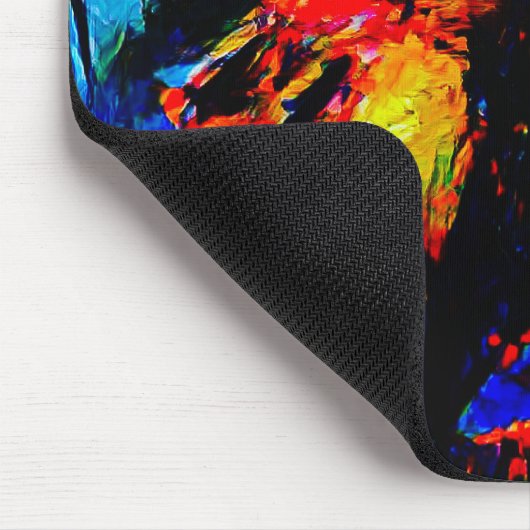 De eenzame vogel 2 muismat (Hoek)