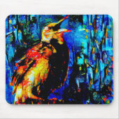 De eenzame vogel 2 muismat (Voorkant)