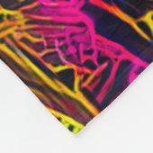 De eenzame vogel 3 fleece deken (Hoek)