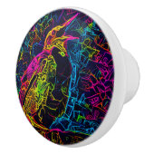 De eenzame vogel 3 keramische knop (Rechts)