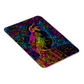 De eenzame vogel 3 magneet (Rechterzijde)