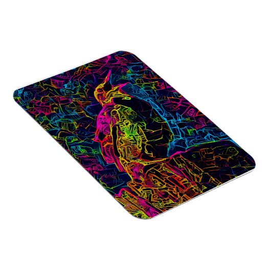 De eenzame vogel 3 magneet (Rechterzijde)