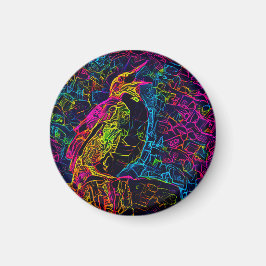 De eenzame vogel 3 magneet