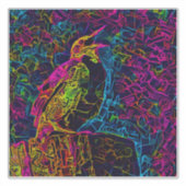 De Eenzame Vogel 3 Sticker (Voorkant)