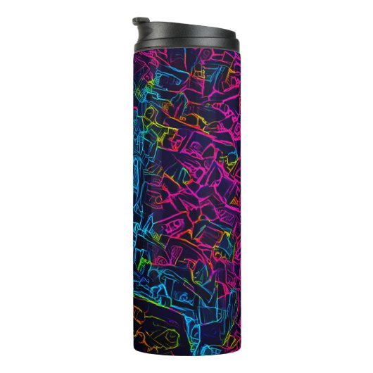 De eenzame vogel 3 thermosbeker (Geroteerd rechts)