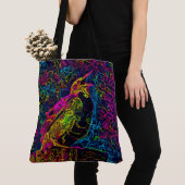 De eenzame vogel 3 tote bag (Dichtbij)