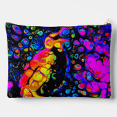 De eenzame vogel 4: vloeibare kunststijl etui (Achterkant)