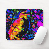 De eenzame vogel 4: vloeibare kunststijl muismat (Met muis)