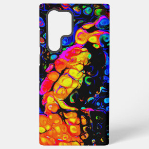 De Eenzame Vogel 4: Vloeibare Kunststijl Samsung Galaxy Hoesje