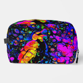 De eenzame vogel 4: vloeibare kunststijl toilettasje