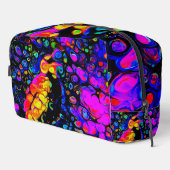 De eenzame vogel 4: vloeibare kunststijl toilettasje (Rechterhoek)