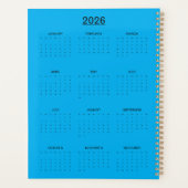 De Eenzame Vogel in VanGogh-stijl  Planner (Achterkant)
