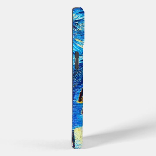 De eenzame vogel van Gogh stijl Case-Mate iPhone Case (Achterkant / Rechts)