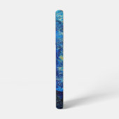 De eenzame vogel van Gogh stijl Samsung Galaxy Hoesje (Linkerkant)