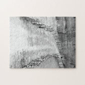 De eenzame weg legpuzzel (Horizontaal)