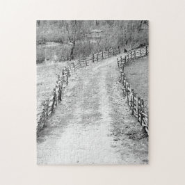 De eenzame weg legpuzzel