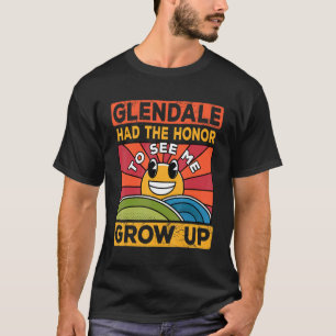 De eer om me op te groeien had de zon en de glenda t-shirt