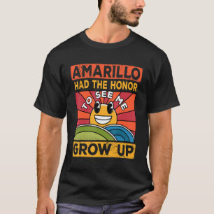 De eer om me op te zien groeien had de zon en Amar T-shirt