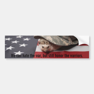 De eer van Pog Bumpersticker