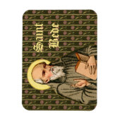 De eerbiedwaardige Bede predikend (P 008) Algemeen Magneet (Verticaal)