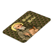 De eerbiedwaardige Bede predikend (P 008) Algemeen Magneet (Linkerzijde)
