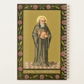 De eerbiedwaardige Bede predikend (P 008) Planner (Achterkant)