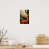 De Eerbiedwaardige en de Negenstaart Fox Poster - (Keuken)