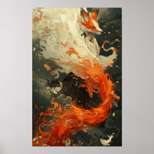 De Eerbiedwaardige en de Negenstaart Fox Poster - 