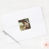 De eerlijke amateur, 1862 vierkante sticker (Envelop)