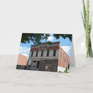 De eerlijke eenzame boom, Iowa Kaart