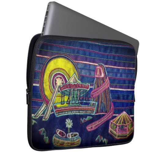 De eerlijke grond laptop sleeve (Voorkant Rechts)