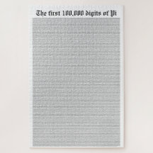 De eerste 100.000 cijfers van Pi