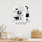 De eerste 30 jaar hier zijn de moeilijkste poster (Keuken)