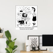 De eerste 30 jaar hier zijn de moeilijkste poster (Thuiskantoor)