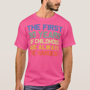 De eerste 30-jarige van de 30e verjaardag van de k t-shirt