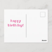 De eerste 40 jaar kindertijd zijn de moeilijkste briefkaart (Achterkant)