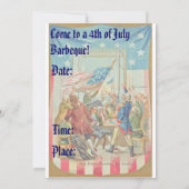 De eerste 4 juli uitnodiging (Achterkant)