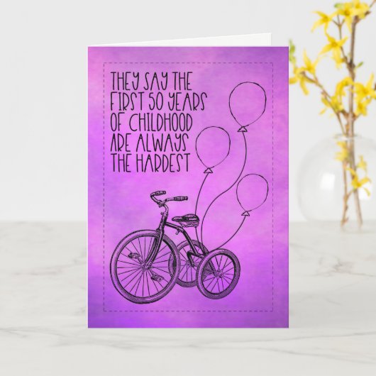 De eerste 50 Jaar van de Kaart van de Verjaardag (Gele Bloem)