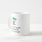 De eerste 60 jaar kindertijd zijn de moeilijkste koffiemok (Voorkant links)