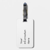 De eerste aan de top Wins. Bagagelabel (Achterkant verticaal)