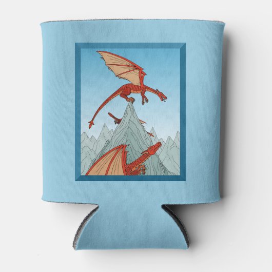 De eerste aan de top Wins. Blikjeskoeler (Voorkant)