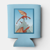 De eerste aan de top Wins. Blikjeskoeler (Achterkant)